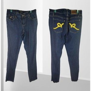 Rocawear Straight Blue‎ Denim Ladies Jeans Size 7